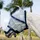 Horseware Rambo Plus Fliegenmaske Pony silber