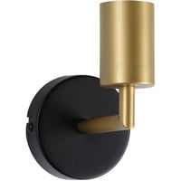 Paulmann Ravi 71137 Wandleuchte E27 Schwarz (matt), Gold