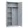 Lüllmann Mehrzweckschrank Spind Spindschrank abschließbar 1800 x 800 x 380 mm, lichtgrau