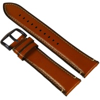 Fossil Uhrband Wechselarmband LB-FS5151 Ersatzband FS5151 Uhrenarmband Leder 22 mm Braun