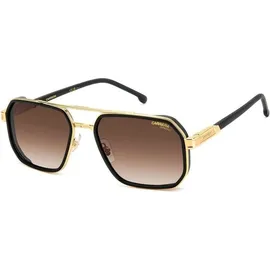 Carrera 1069/S MATTE BLACK GOLD/BLACK BROWN GREEN 58/19/145 Sonnenbrillen - Gold