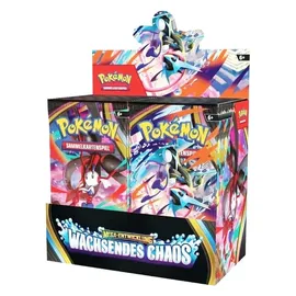 Pokémon Mega Entwicklung 4 Wachsendes Chaos Display mit 36 Boostern