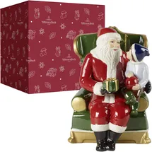 Villeroy & Boch Christmas Toys Santa auf Sessel