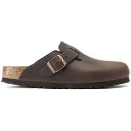 Birkenstock Boston Nubukleder geölt schmal habana 36