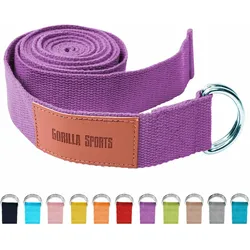 Yogagurt in verschiedenen Farben violett|fliederrosa No Size