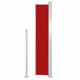 vidaXL Seitenmarkise 160 x 300 cm Rot Polyester