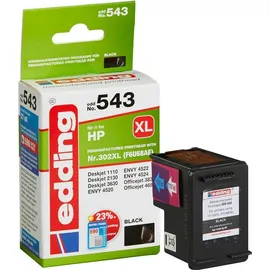 edding 543 kompatibel zu HP 302XL schwarz