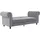 dorel home Schlafcouch Kunstleder 3-Sitzer Grau