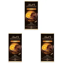 Lindt Edelbitter Mousse Orange Schokoladentafel 150 g