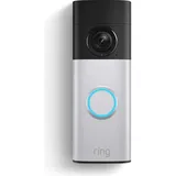 Ring Battery Video Doorbell 2 Plus - 2K, Gegensprechfunktion, Türklingel Nickel Silver