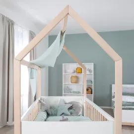 ROBA BAUMANN Roba Hausbett 70x140cm Buche natur Holz weiß