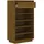 vidaXL Schuhschrank 60 x 105 x 34 cm honigbraun / honigbraun