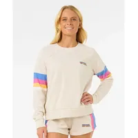 Rip Curl Las Dalias Raglan Sweatshirt - Oatmeal Marle