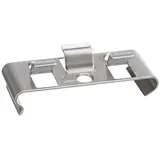 Mr. GARDENER Montageclip, Geeignet für WPC-Terrassendiele, 50 Montageclips - silberfarben