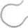 GALLAY Kette 2mm Flachpanzerkette 2x diamantiert Silber 925 50cm