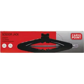 Carpoint Wagenheber Stahl 1000 kg schwarz