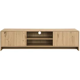 FineBuy FB117891 Lowboard 155 cm Braun MDF/Spanplatte