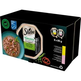 Sheba Nature's Collection Selection of Flavours - Alleinfuttermittel für ausgewachsene Katzen, in Sauce
