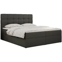 MKS Boxbett, ERNI 160/200 - Dunkelgrau Kunstleder ... H3