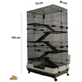 MYPETS Kleintierkäfig Nagervoliere BIG CAGE XXXL Nagerkäfig Käfig Voliere Nager