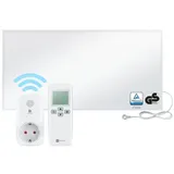 bringer-germany Bringer® Infrarotheizung - 1000 (BRIH1000) / BRTS: Smart Thermostat und Fernbedienung / Weiß