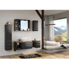 Held Waschbeckenunterschrank Davos 90 x 54 x 47 cm Grau