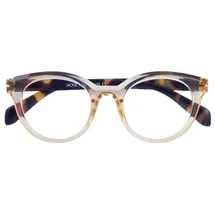 Breitfeld & Schliekert Lesebrille JACKIE, beige transparent, +2.50 dpt mit Etui