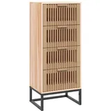 vidaXL Highboard 40 x 95 x 30 cm Braun