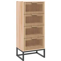 vidaXL Highboard 40 x 95 x 30 cm Braun