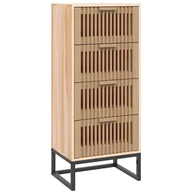 vidaXL Highboard 40 x 95 x 30 cm Braun