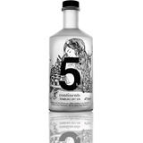 5 Continents Gin | 1 x 0,7l | BIO | Feingeisterei | 22 Botanicals aus 5 Kontinenten | 47% Vol.