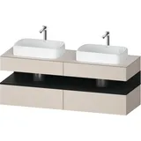 Duravit Waschtischunterschrank wandhängend „Qatego“ 160 × 60 × 55 cm
