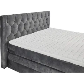 ed exciting design Boxspringbett Cashfield 8 ca. 180x200 cm Anthrazit
