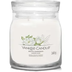 Yankee Candle Duftkerze Signature Medium Jar White Gardenia
