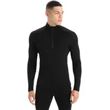 Icebreaker 260 Tech Langarm-baselayer Schwarz XL
