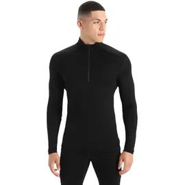 Icebreaker 260 Tech Langarm-baselayer Schwarz XL