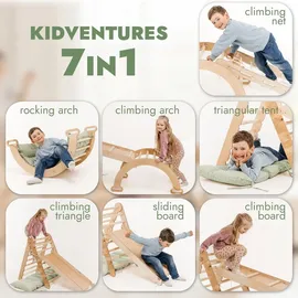 goodevas Kletterbogen 5-in-1 Grün