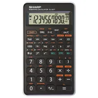 Sharp EL-501T Taschenrechner 12 Ziffern, Weiß
