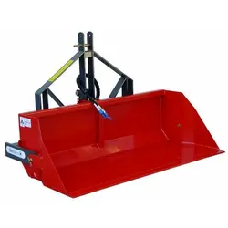 Hydraulische Heckschaufel für Traktor GeoTech von 160 cm - schwer - Tragfähigkeit 700 Kg