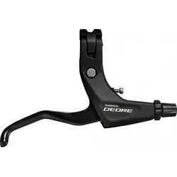 Shimano Bremshebel Deore BL-T610, schwarz, rechts, 2-Finger, V-Brake-kompatibel, ergonomisches Design, präzise Dosierung