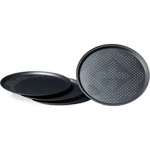 Relaxdays Pizzableche Ø 29,0 cm, 4 St.
