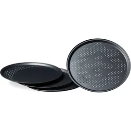 Relaxdays Pizzableche Ø 29,0 cm, 4 St.