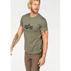 T-Shirt »Basic T-Shirt«, Gr. L, olive, , 512040-L