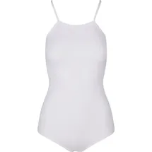 URBAN CLASSICS Ladies Rip Body - Weiß