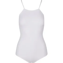URBAN CLASSICS Ladies Rip Body - Weiß
