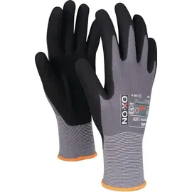 OX-ON Handschuhe Flexible Supreme 1600 Gr.10 schwarz/hellgrau EN388 EN420+A1 EN407 PSAII