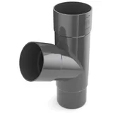 Bryza T-Stück 63 mm grau