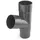 Bryza T-Stück 63 mm grau