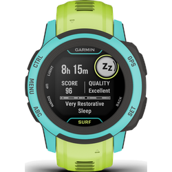 Garmin Instinct® 2 Instinct 2S Surf Edition Waikiki mit Silikon-Wechselarmband 20 mm