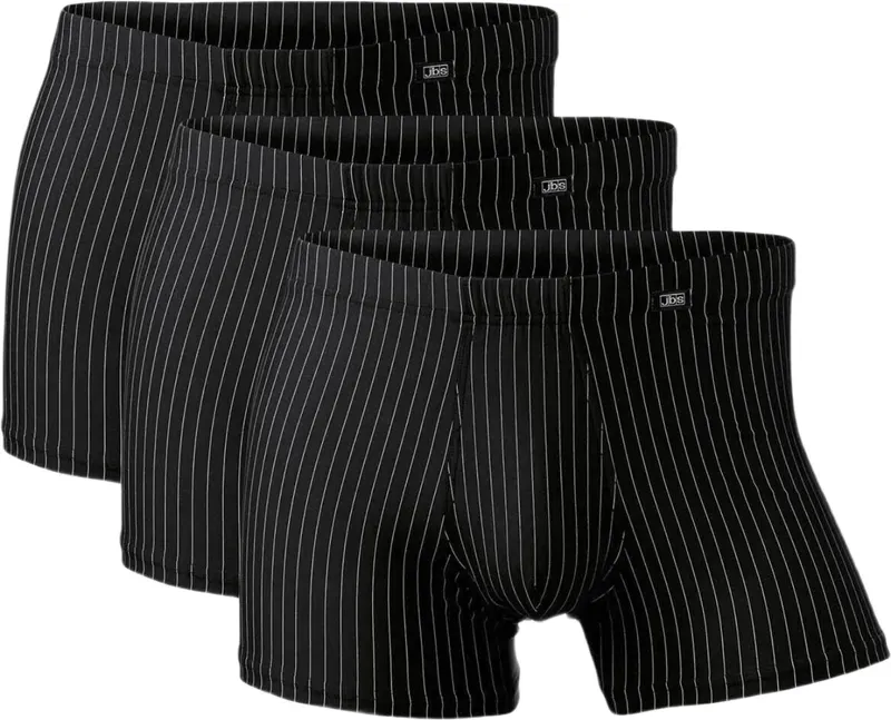 JBS 3er-Pack Tights aus Mikrofaser Schwarz 2XL